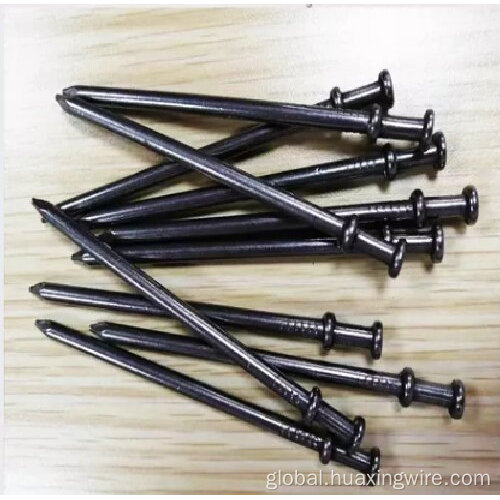 Polished Duplex Head Nail nail two head nail Supplier